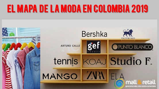 Mall & Retail, ha publicado como es habitual en los últimos 5 años El Mapa de Moda en Colombia 2019, un que permite comprender cuáles son principales actores del negocio de vestuario en nuestro país. Este documento actualiza a los