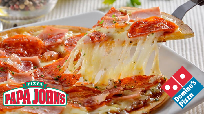 Domino's pizza y Papa John's lideres del mercado de pizzas en Colombia con  el 60,3%